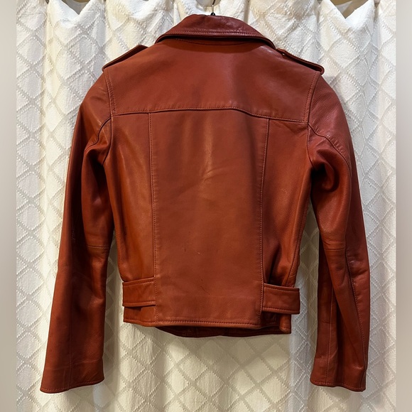 Allsaints Balfern Leather Jacket - Picture 4 of 8